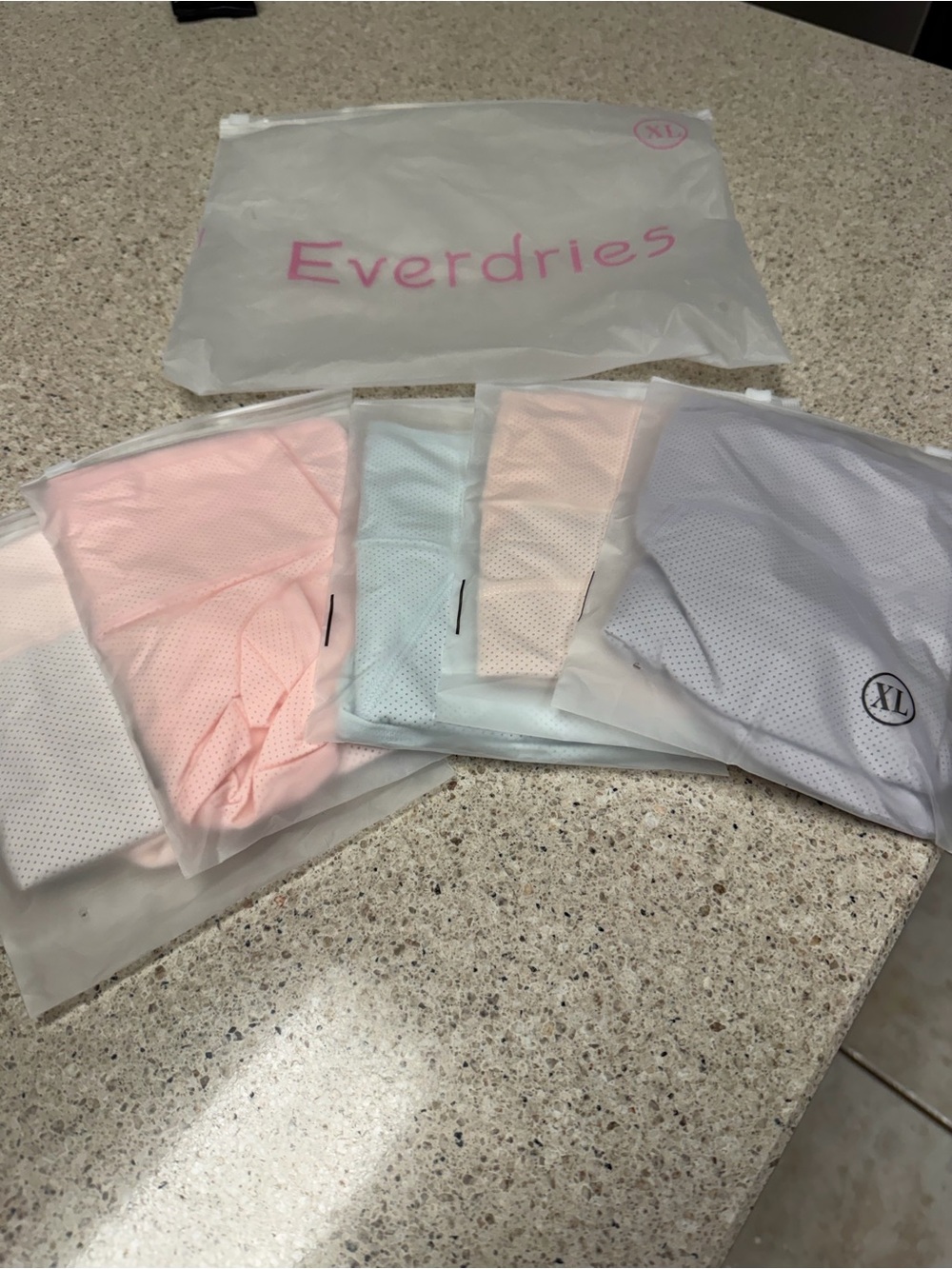 Women’s Breathable Mesh Panties - Pastel Mix - Picture 2 of 5